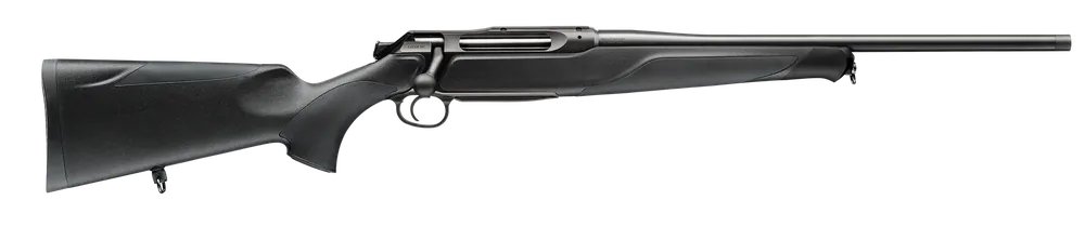 Sauer 505 XT Full Size 6.5 PRC Rifle with Titanium Gray Threaded Barrel and Black Synthetic Stock