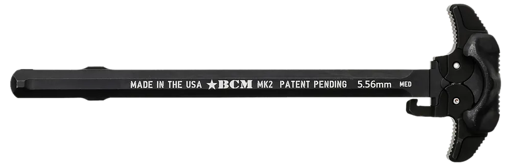 BCM Ambidextrous MK2 Charging Handle for AR-15 - Black Aluminum
