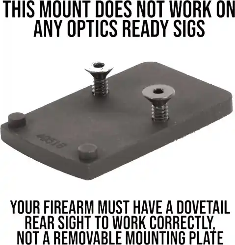 Scope Mount for SIG P220-229 & 320 with Trijicon RMR Compatibility