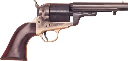 Cimarron 1851 Richards-Mason 38SPL 4.75" Blued Walnut Revolver