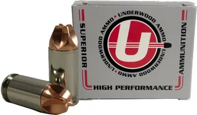 Underwood 45 ACP+P 135GR Xtreme Defender Ammo - 20 Rounds per Box, 10 Boxes per Case