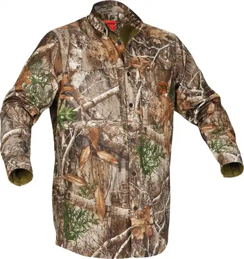 Arctic Shield Trek Realtree Edge Large Button-Up Shirt