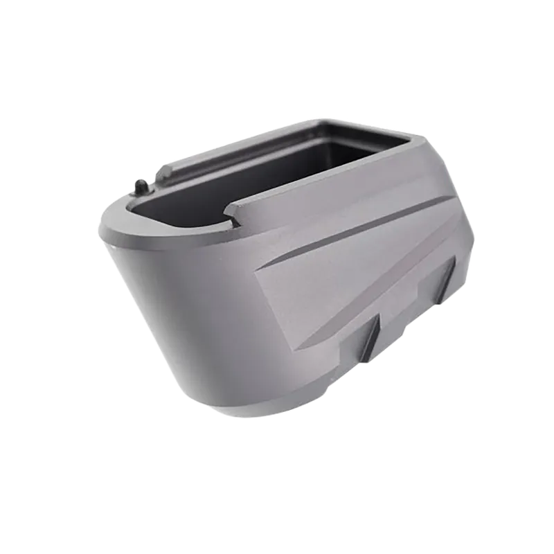 Tyrant CNC Gray Aluminum Magazine Extension for Sig P365-XMACRO 9mm