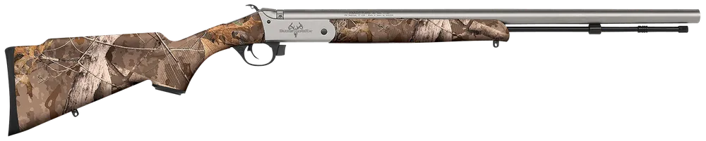Traditions Buckstalker XT 50 Cal Muzzleloader with Stainless Cerakote Barrel and Next Wyld Camo Stock