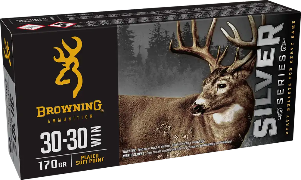 Browning Silver 30-30 Win 170gr PSP Ammo - 20 Rounds per Box