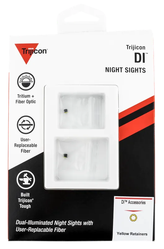 Trijicon DI Night Sight Retainer Replacement Pack - Yellow