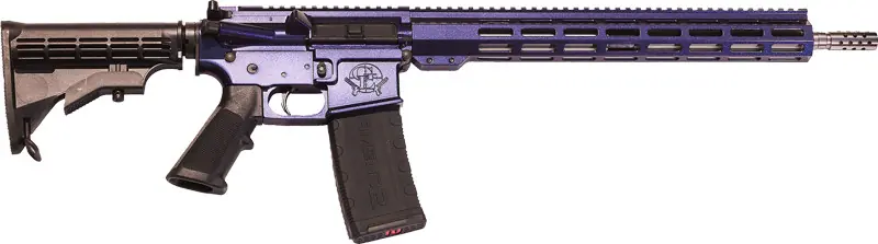 S/S BBL Mystique Purple Finish AR15 Galaxy .223 Wylde 16"