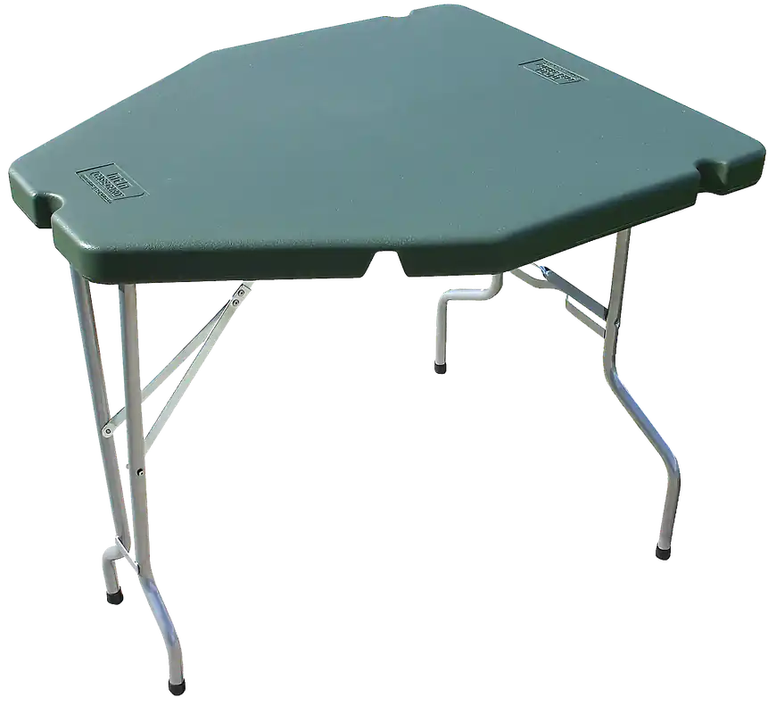 MTM Case-Gard PST11 Predator Shooting Table - Forest Green, 30" High, Polymer Construction