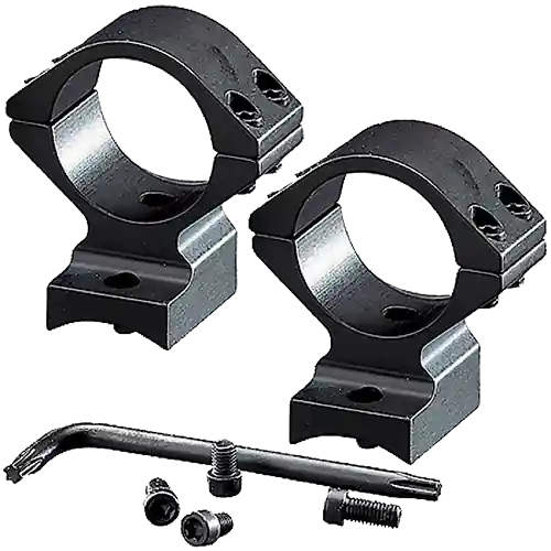 Browning AB3 Matte Black 1" Medium Scope Mount/Ring Combo