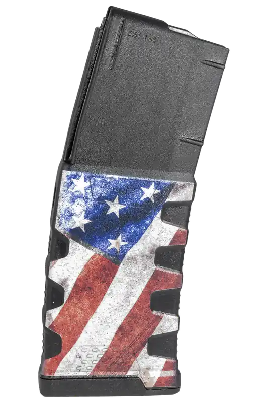 Extreme Duty 30rd AR-15/M4 Magazine - American Flag Design