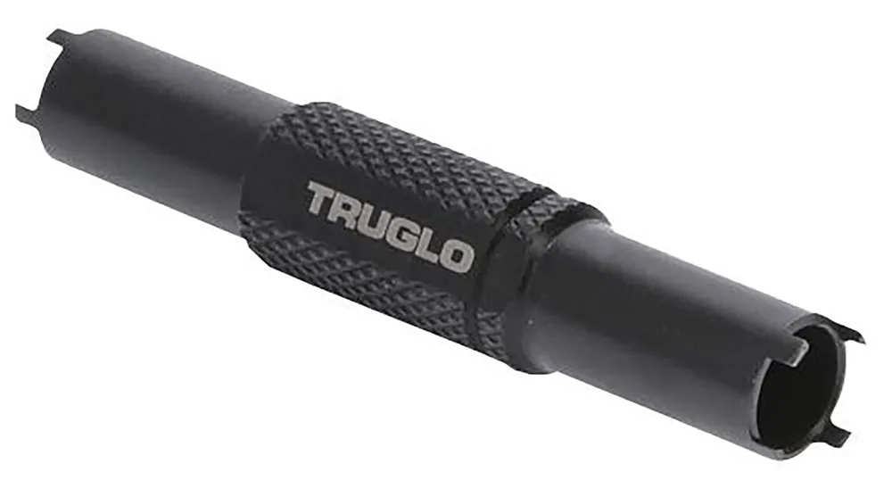 TruGlo TGTG971B Steel Front Sight Tool with Black Finish & 5 Prong Design for AR-15/M16