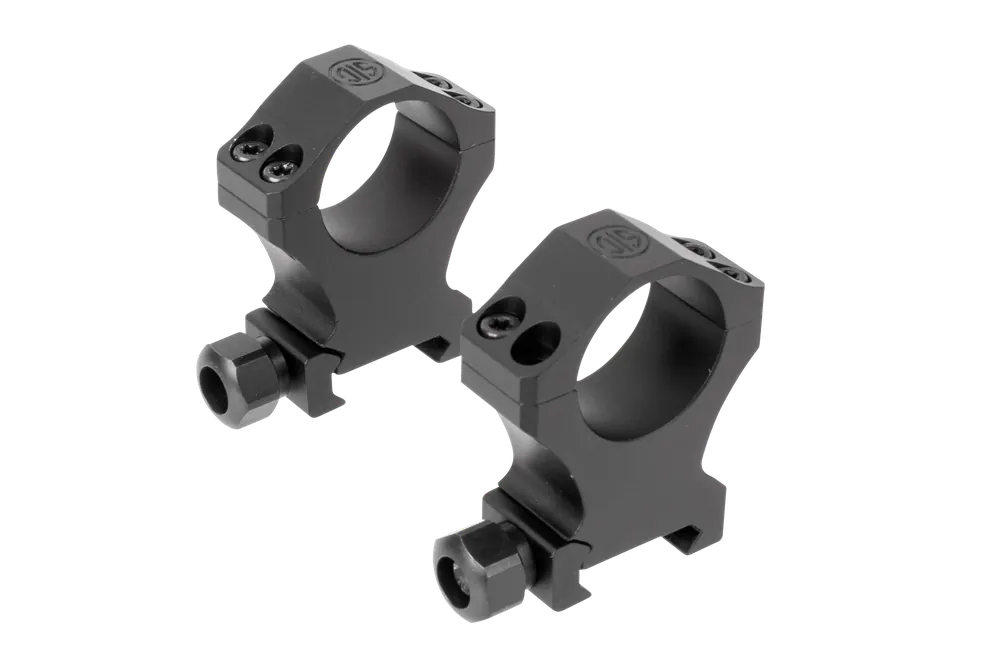 Sig Sauer Electro-Optics Alpha 1 35mm Extra High Mount - Matte Black 0 MOA