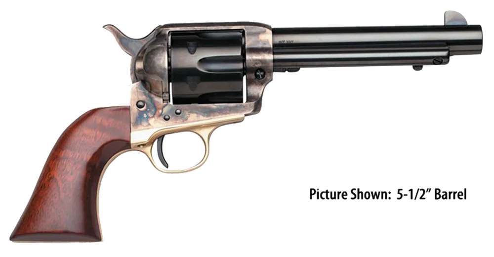 Taylors & Company Ranch Hand .45 Colt Revolver with Blued Barrel and Walnut Grip