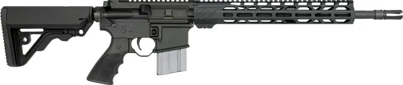 RRA LAR-15 Coyote Carbine 5.56 with 16" Barrel and 6-Position Stock - Black