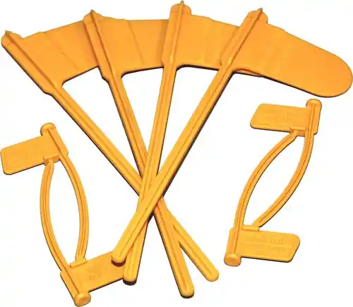 8-Pack Yellow Chamber Indicator Flags for Pistol & Rifle