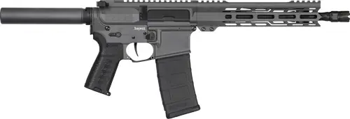 CMMG Banshee MK4 5.56mm Pistol with 10.5" Barrel and 30-Round Capacity in Tungsten Finish