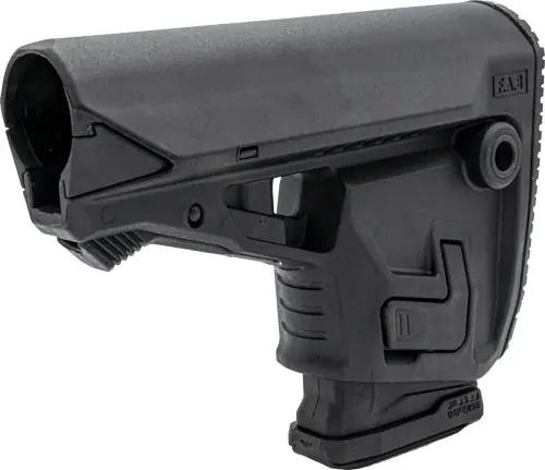 OD Green Adjustable Cheek Piece FAB Defense Buttstock for AR-15