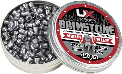 Umarex Brimstone .22 Caliber 18.67 Grain Pellets - 250 Pack
