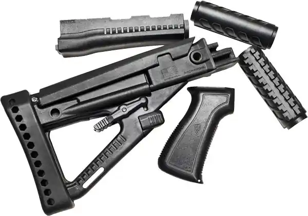 Black PolymerPro Mag Archangel AK-47/AKM Stock Set