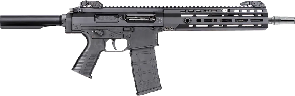 B&T Firearms BT500290US Pistol: 5.56 NATO, 33+1 Capacity, 10.50" Barrel, Black Anodized Finish