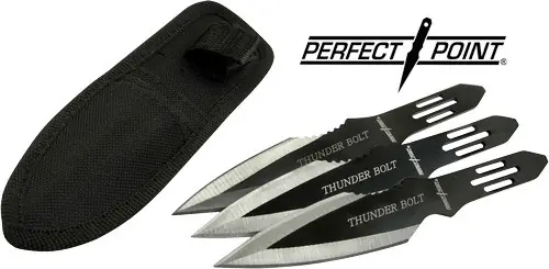 Perfect Point 6.5" Spear Throwing Knives 3-Pack