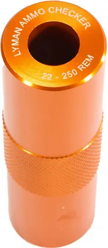 Aluminumlyman Ammo Checker for 22-250 Remington
