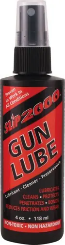 SYNTHETIC LUBRICANT: SLIP 2000 4OZ GUN LUBE PUMP BOTTLE