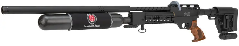 Hatsan Factor Sniper Long .22 PCP Rifle with 21-Round Magazine - Black