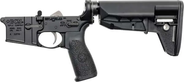 BCM MOD-2 SOPMOD Black Lower Group AR-15 5.56mm