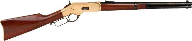 Cimarron 1866 Yellowboy 45LC 19" SR Carbine Blued Walnut