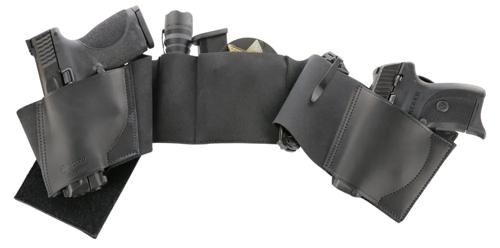 Galco UnderWraps 2.0 XL Black Leather/Nylon Handgun Holster