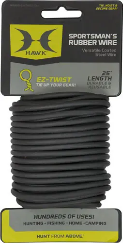 HAWK SPORTSMAN'S RUBBER WIRE: DURABLE OUTDOOR SOLUTION