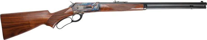 Cimarron 1886 Octagon 45-70 Rifle with Blued P-Grip and Walnut Finish, 26" Barrel