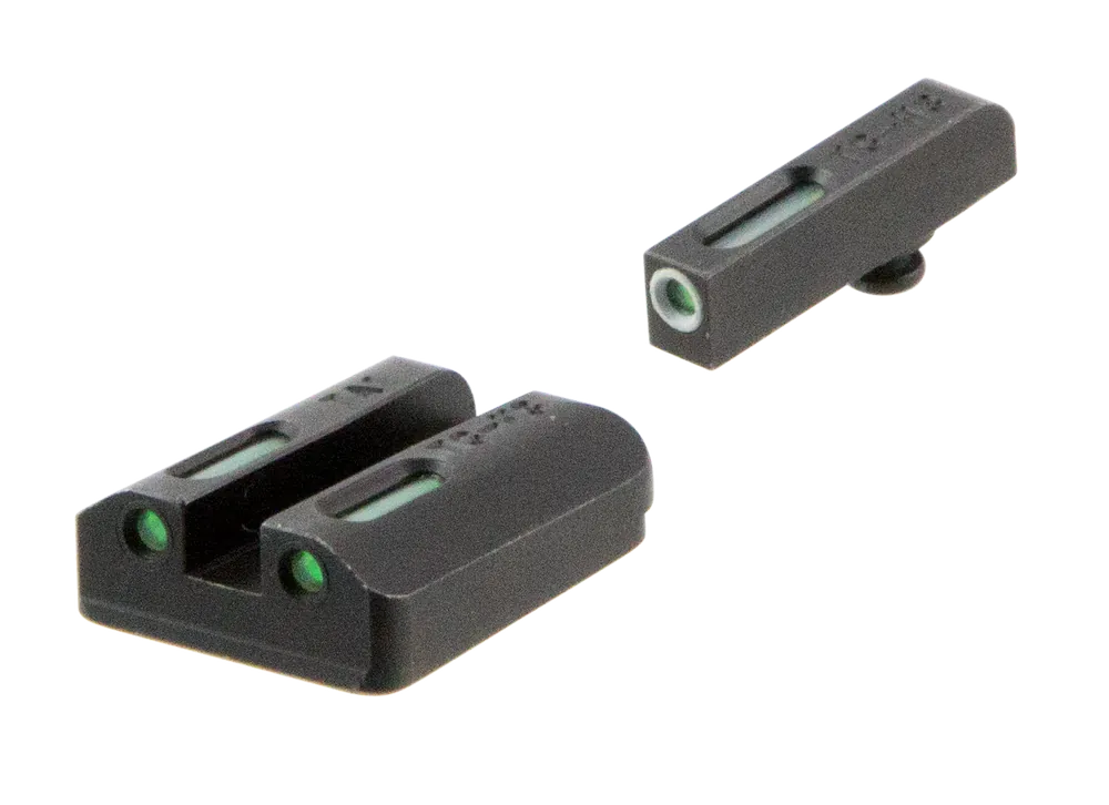 TruGlo TFX Tritium & Fiber Optic Sights - Black/Green