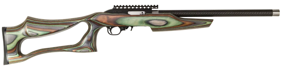 Magnum Research SSEFC22G Magnum Lite SwitchBolt .22 LR Rifle with Camo Thumbhole Stock and Threaded Barrel