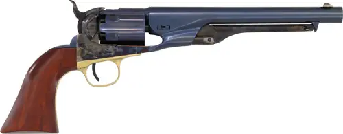 Cimarron 1860 Army Fluted 8" .44 Cal Charcoal Blued Walnut