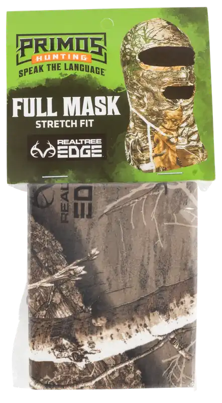 Primos PS6669 Realtree Edge Neoprene Full Face Mask - One Size Fits All