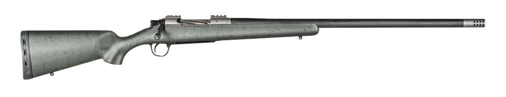 Christensen Arms Summit TI 300 PRC Rifle with Titanium Barrel and Green Sporter Stock