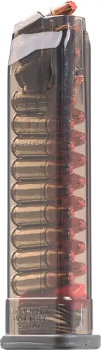 H&K VP9 9mm 21-Round Extended Carbon Smoke Magazine