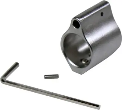 Stainless Steel .750 Diameter Guntec Low Profile Gas Block