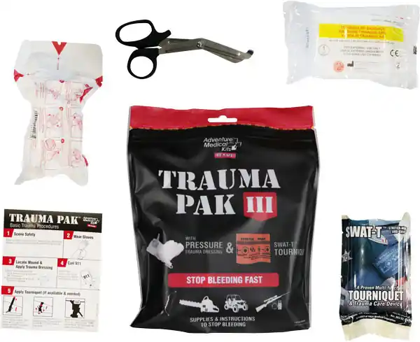 SWAT Tourniquet and Trauma Pak III with Dressing