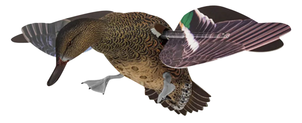 Avian X PowerFlight Hen Green-Winged Teal Decoy with Spinning Wings