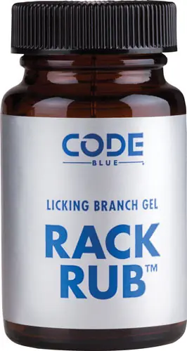 Code Blue Rack Rub Licking Branch Gel 2oz Deer Lure