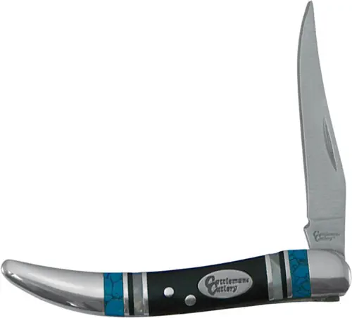 Cheyenne Blue Horizon Toothpick Pocket Knife - Cattleman's Cutlery 2.5"