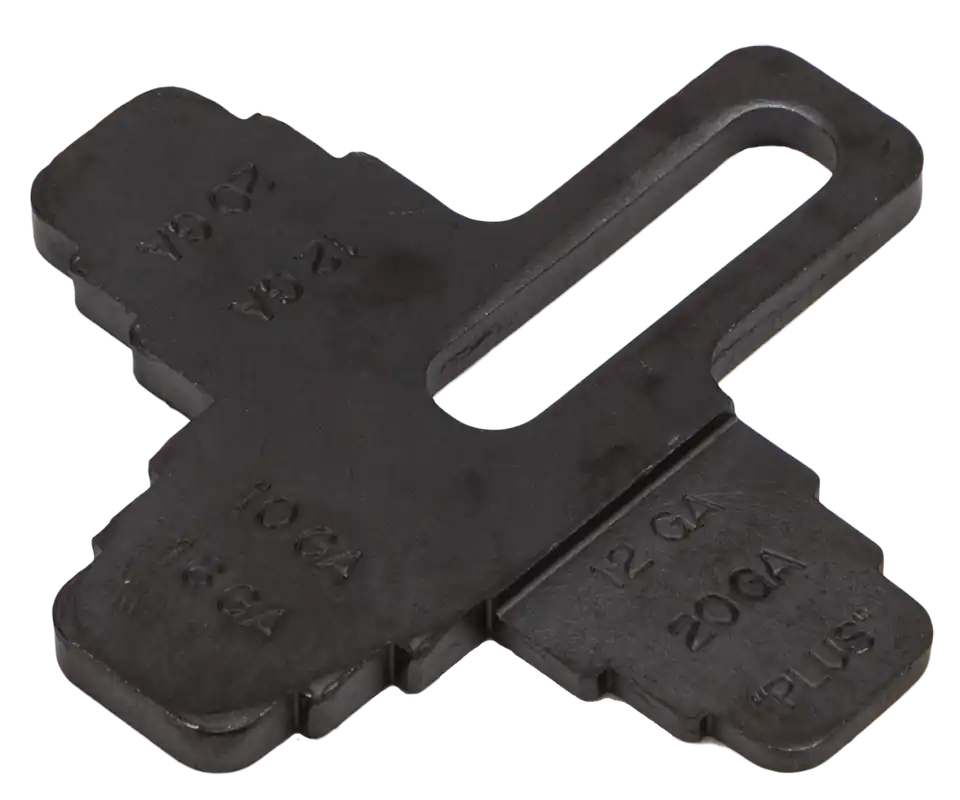 Browning Dual Flat Wrench for Multi-Gauge Shotgun Choke Tubes - Black Steel