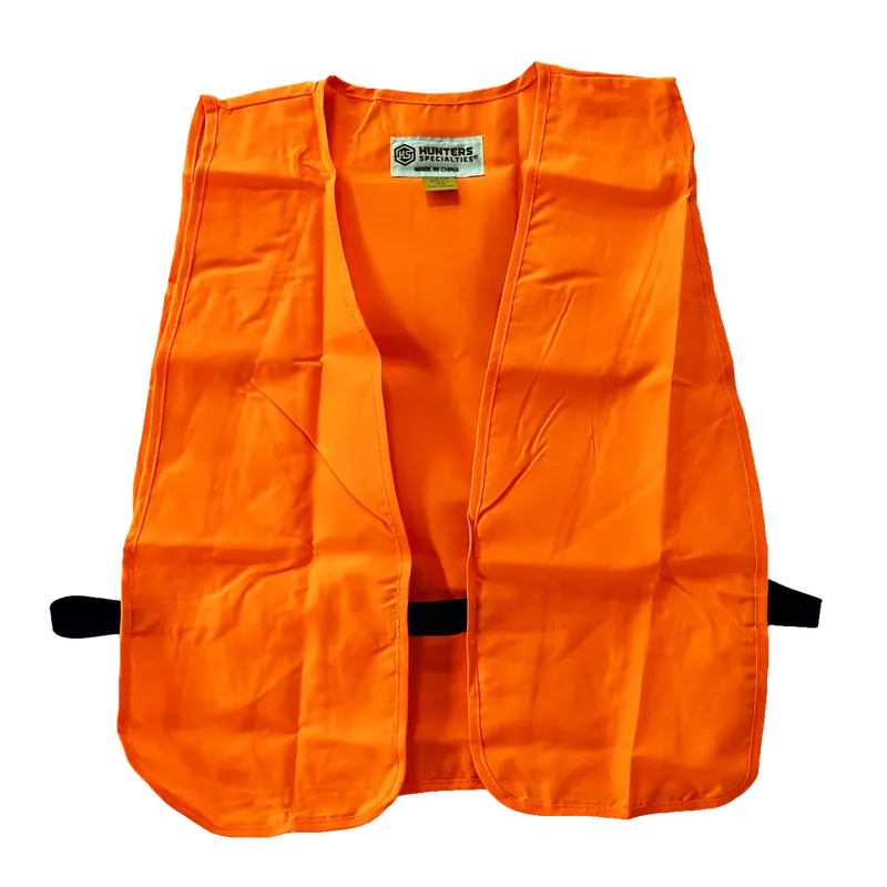 Youth Orange Polyester Safety Vest - Hunters Specialties 02001