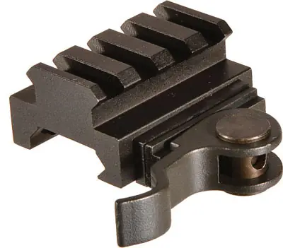 Quick Release 14mm Picatinny Rail Adapter - Aimshot QR 40 RISER