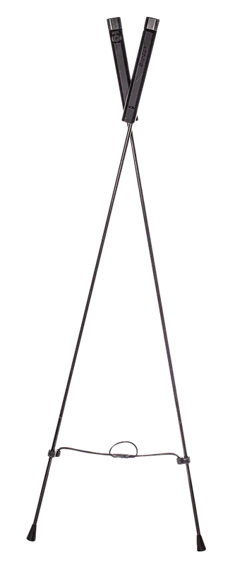 Swagger SWAGSTLITE Stalker Lite Shooting Stick Bipod, Silver, 21-36" Adjustable Aluminum