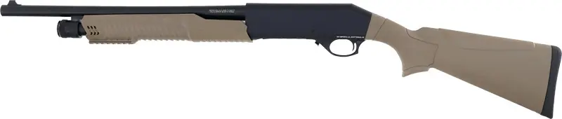 18.5" Desert Sand Synthetic XPRO 12GA 3" Pump Shotgun
