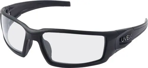 Howard Leight Hypershock Black Frame/Clear Lens Glasses